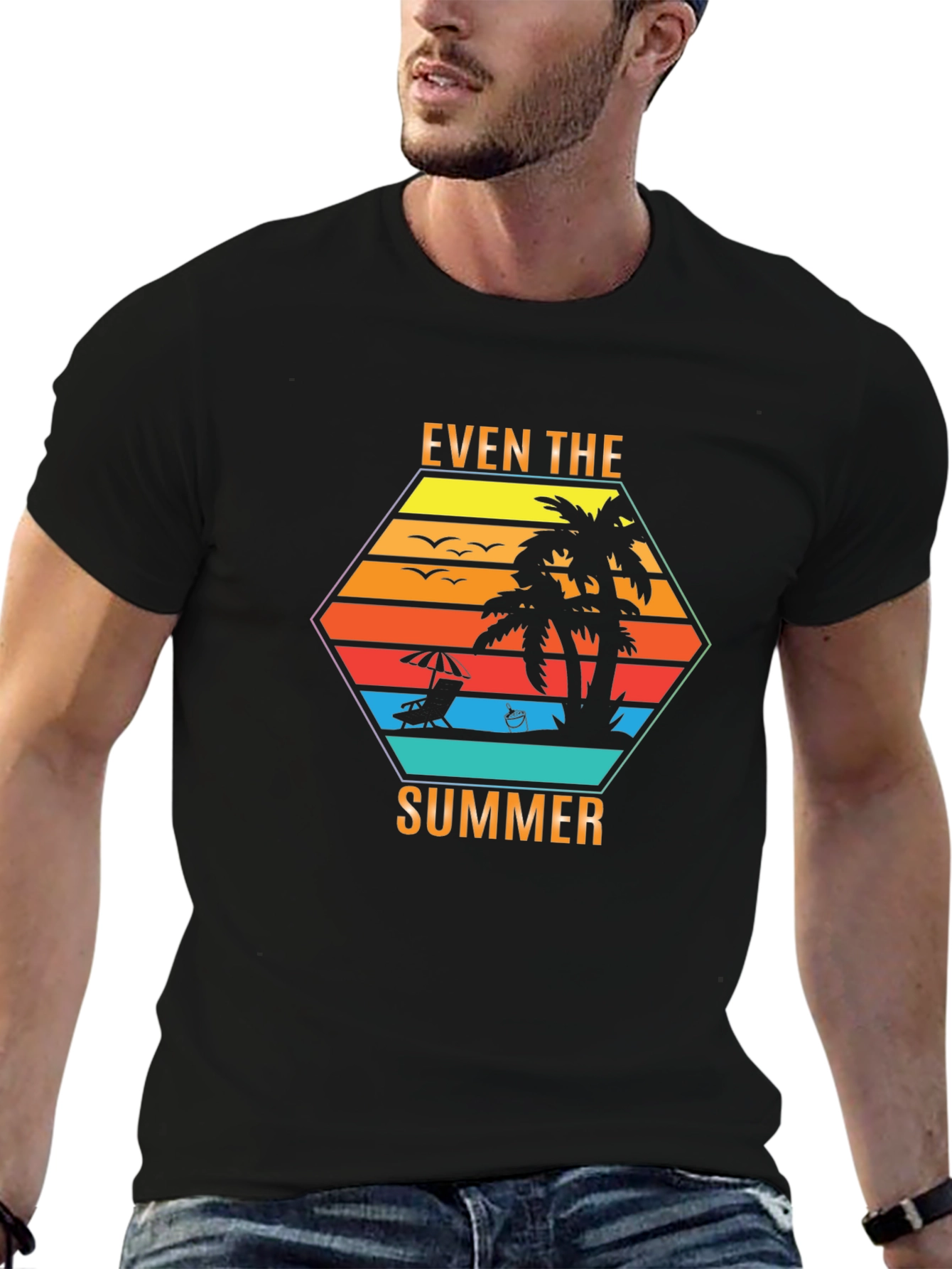 Even the Summer Graphic Tee - Beach Vibes