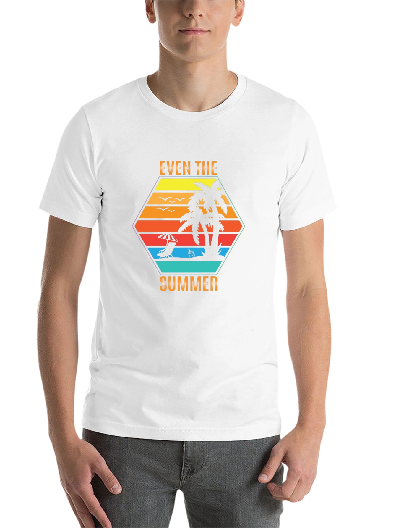 Even the Summer Graphic Tee - Beach Vibes