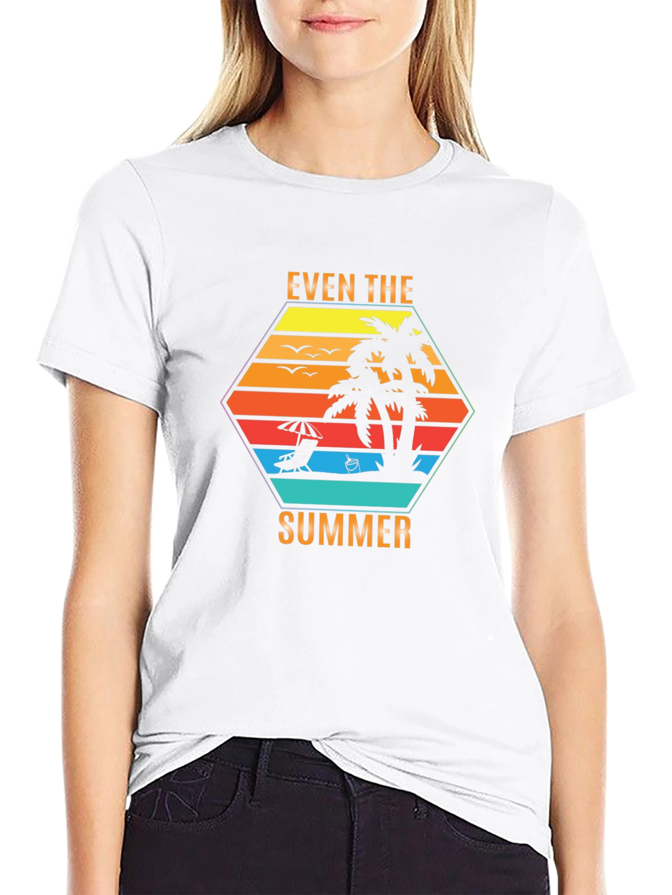 Even the Summer Graphic Tee - Beach Vibes