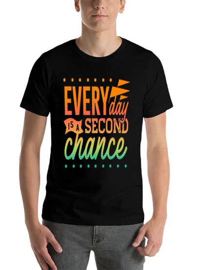 Inspirational Second Chance Graphic T-Shirt