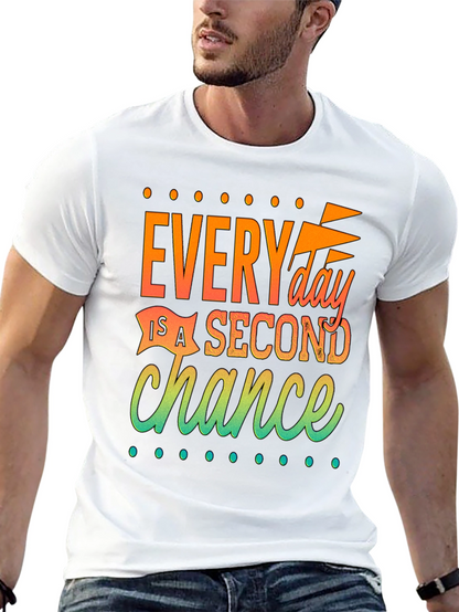 Inspirational Second Chance Graphic T-Shirt