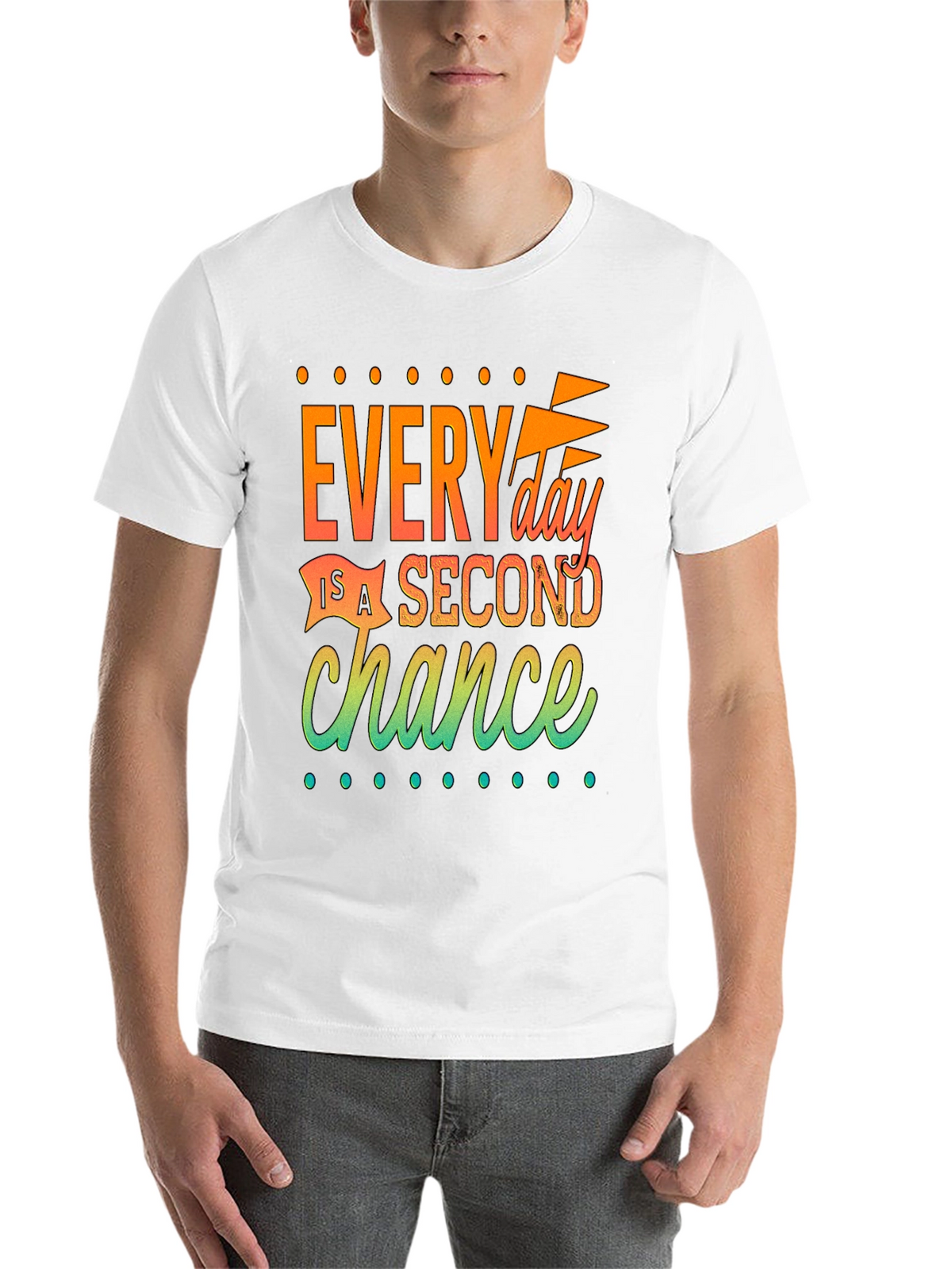 Inspirational Second Chance Graphic T-Shirt
