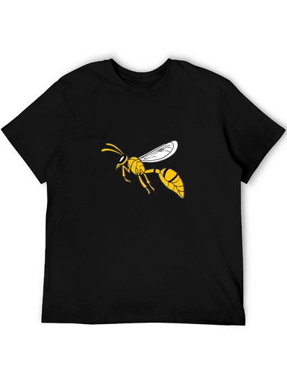 Wasp Graphic T-Shirt - Stylish Black Tee
