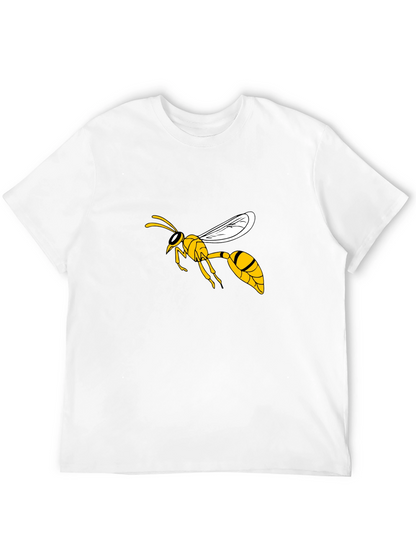 Wasp Graphic T-Shirt - Stylish Black Tee