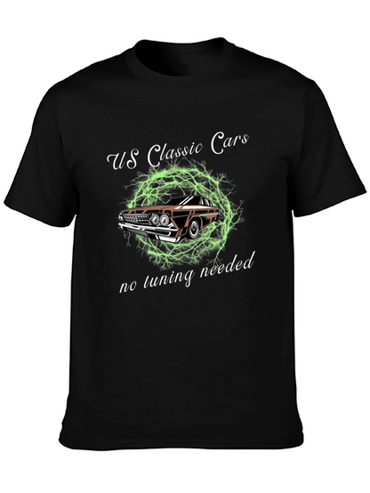 US Classic Cars T-Shirt: No Tuning Needed