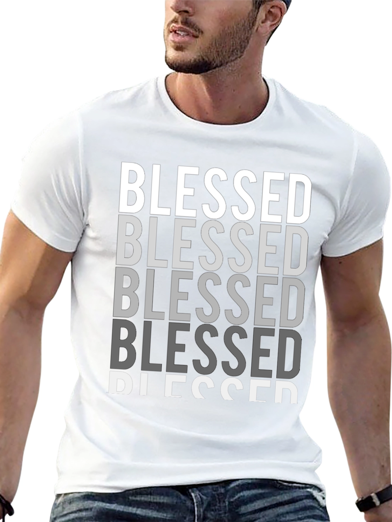 Blessed Graphic Print T-Shirt