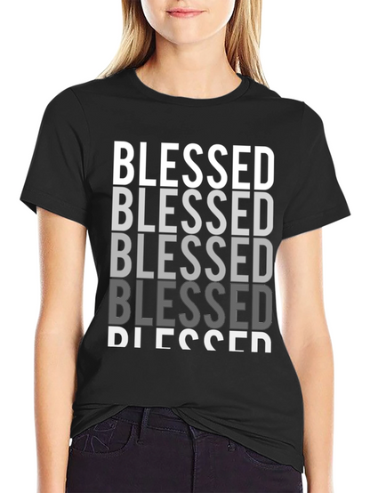 Blessed Graphic Print T-Shirt