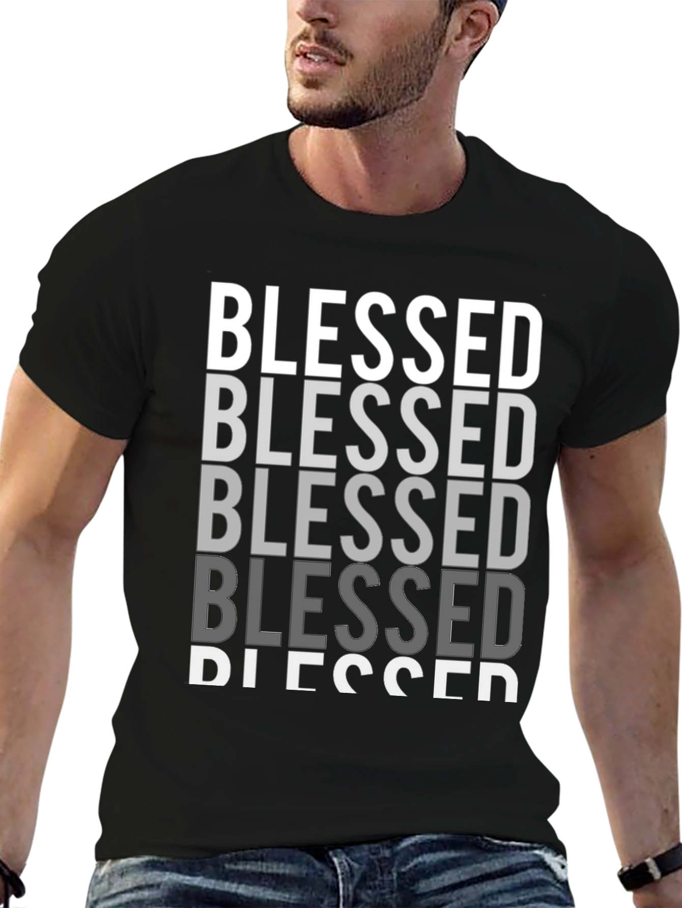 Blessed Graphic Print T-Shirt