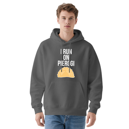 I Run On Pierogi Food Lover Hoodie, Cozy Foodie Daily Top