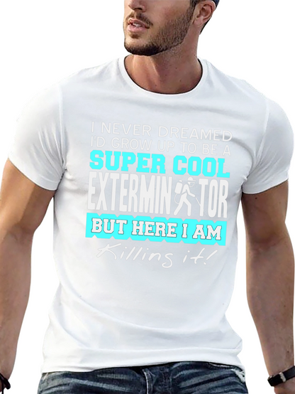 Cool Exterminator Graphic T-Shirt