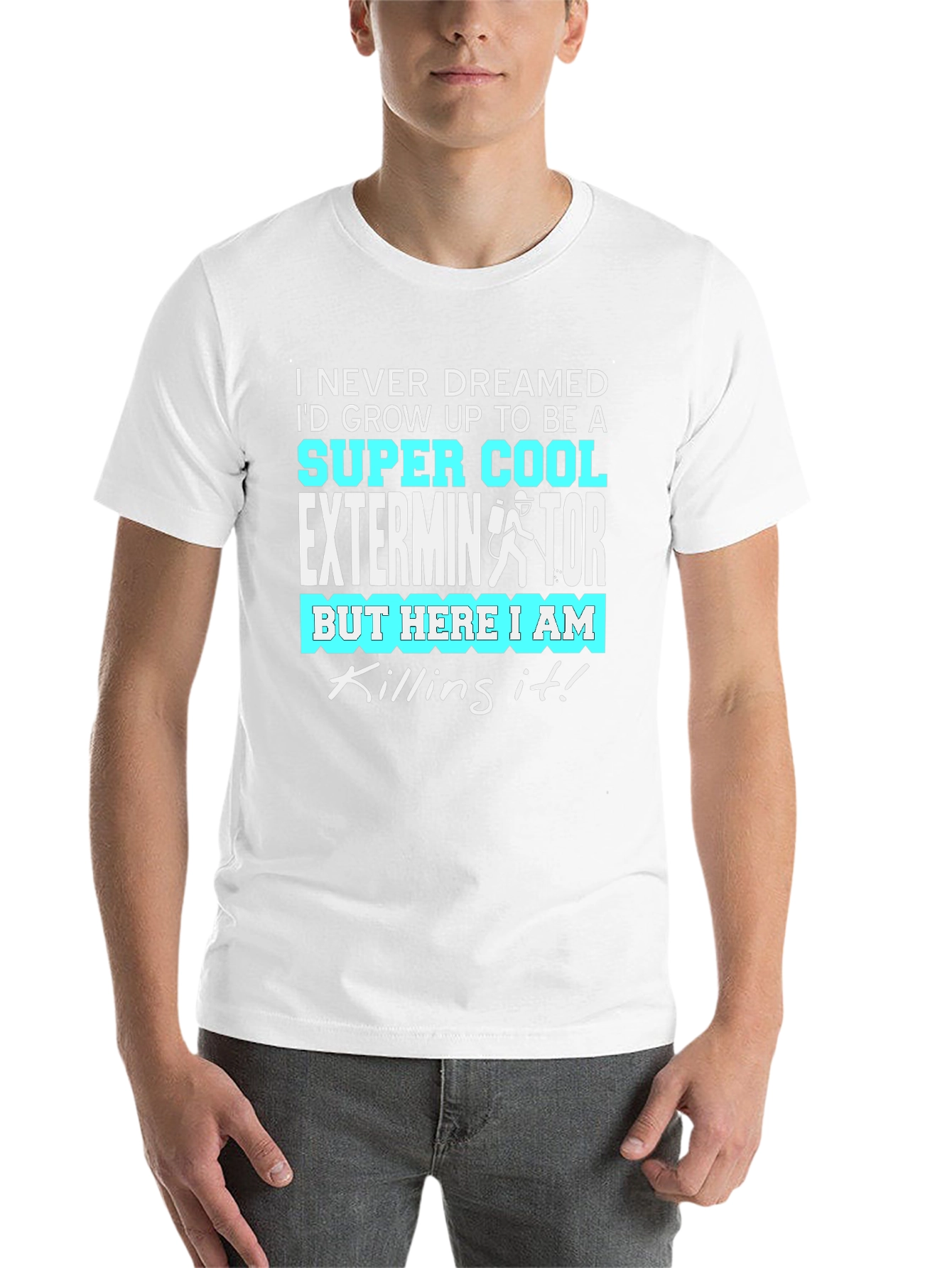 Cool Exterminator Graphic T-Shirt