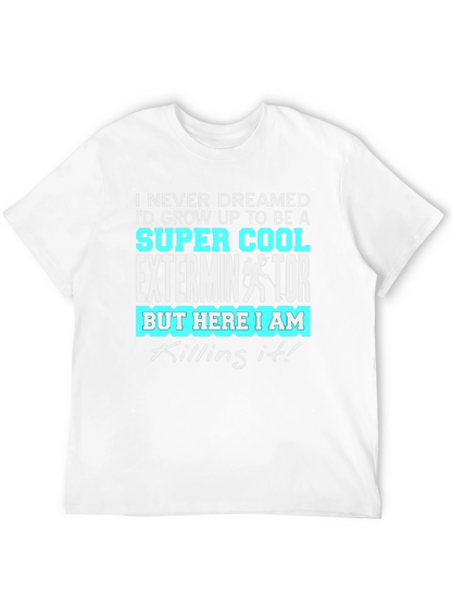 Cool Exterminator Graphic T-Shirt