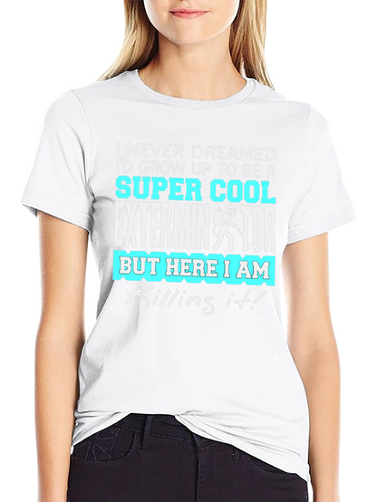 Cool Exterminator Graphic T-Shirt