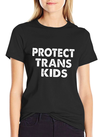 Protect Trans Kids Graphic Tee - Social Justice Advocacy