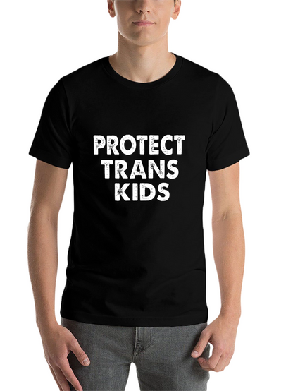 Protect Trans Kids Graphic Tee - Social Justice Advocacy