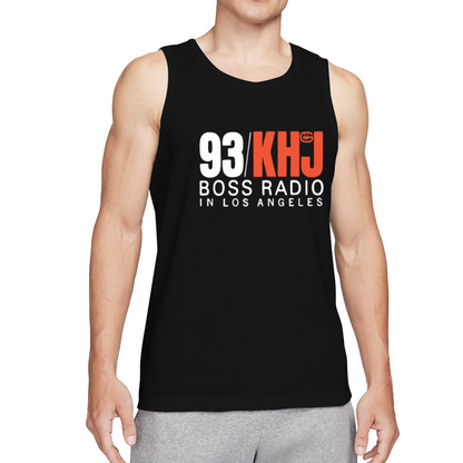 Vintage 93 KHJ Boss Radio Los Angeles Retro Music Tank Top