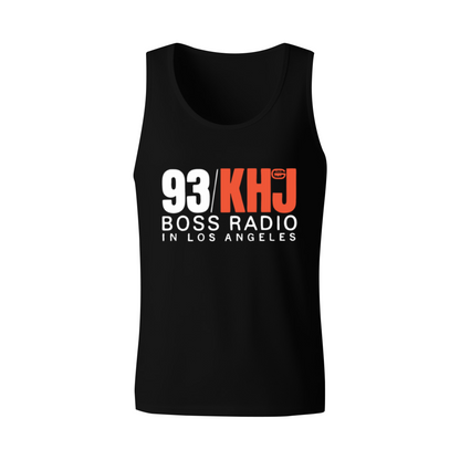 Vintage 93 KHJ Boss Radio Los Angeles Retro Music Tank Top