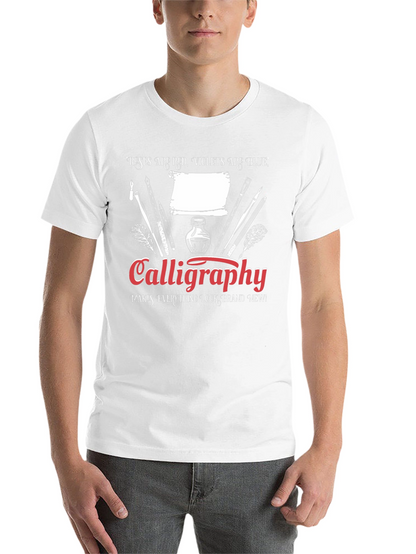 Calligraphy T-Shirt: Roses are Red Violets are Blue