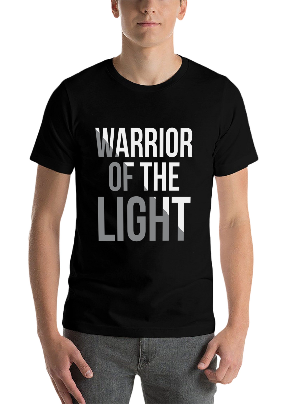 Warrior of the Light Black Graphic Tee