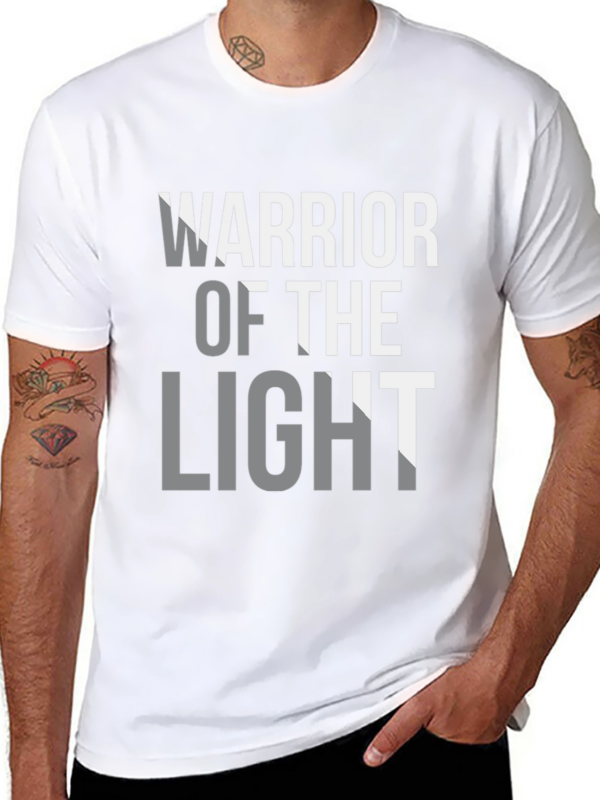 Warrior of the Light Black Graphic Tee