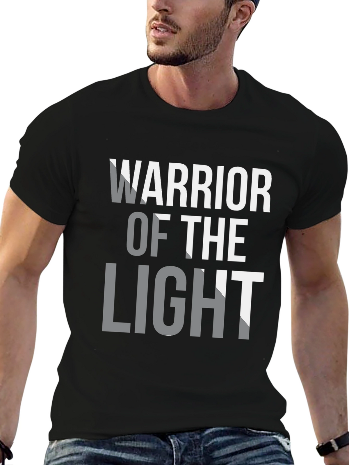 Warrior of the Light Black Graphic Tee