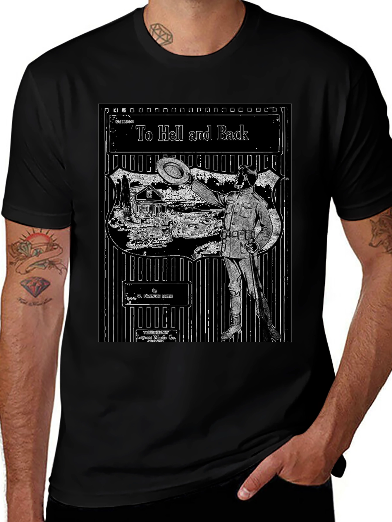 To Hell and Back Graphic Tee - Retro Design