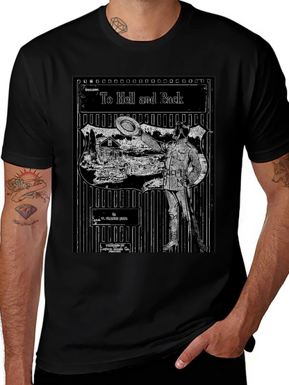 To Hell and Back Graphic Tee - Retro Design