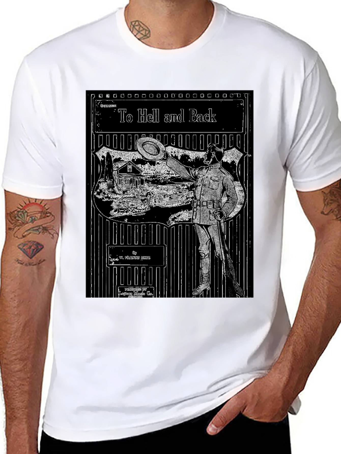 To Hell and Back Graphic Tee - Retro Design