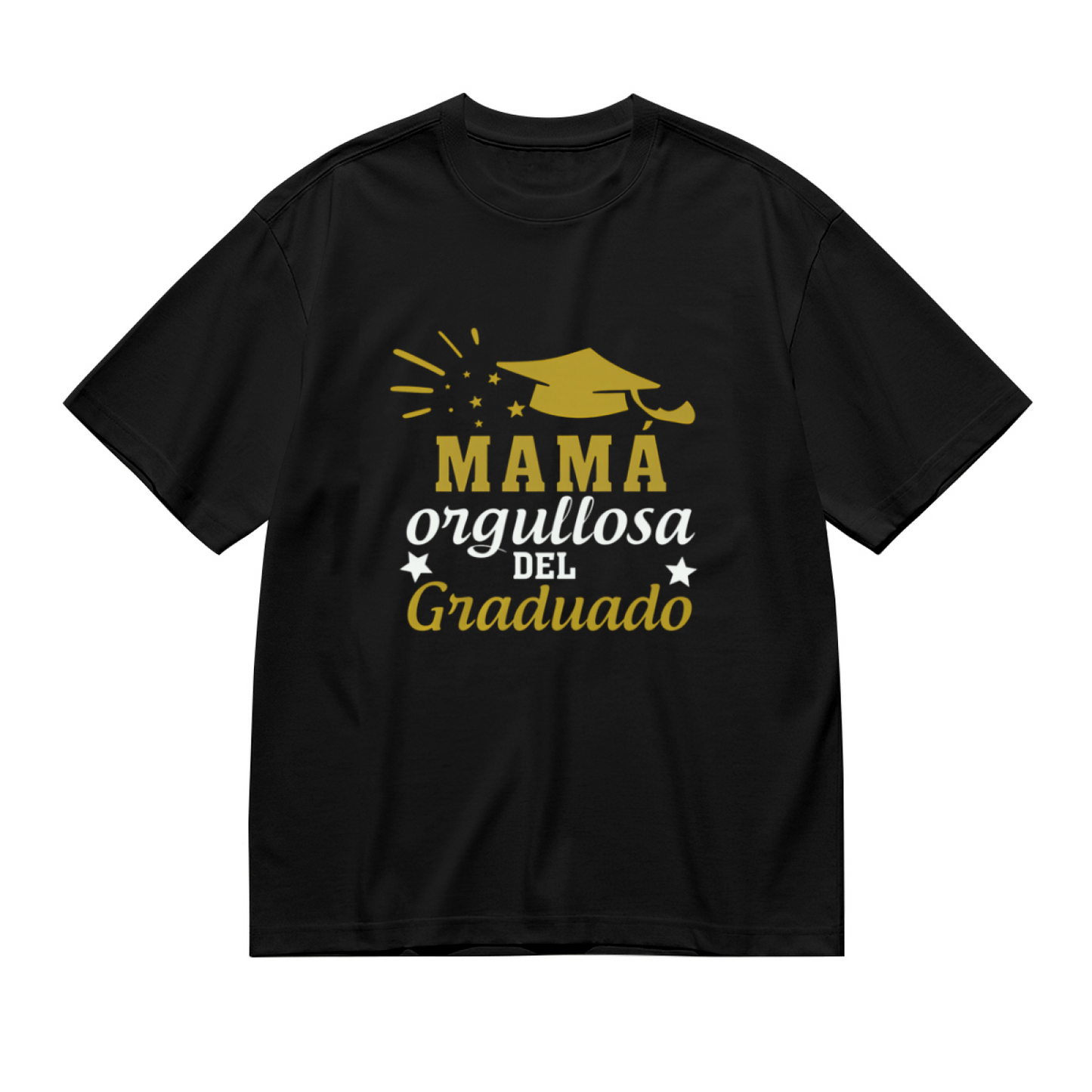 Spanish Mamá Orgullosa Del Graduado Graduation Plus Size Women Graphic Tee