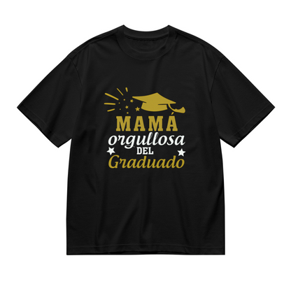 Spanish Mamá Orgullosa Del Graduado Graduation Plus Size Women Graphic Tee