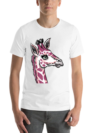 Giraffe Graphic T-Shirt - Unique Animal Design