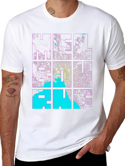 Melbourne Graphic Print T-Shirt