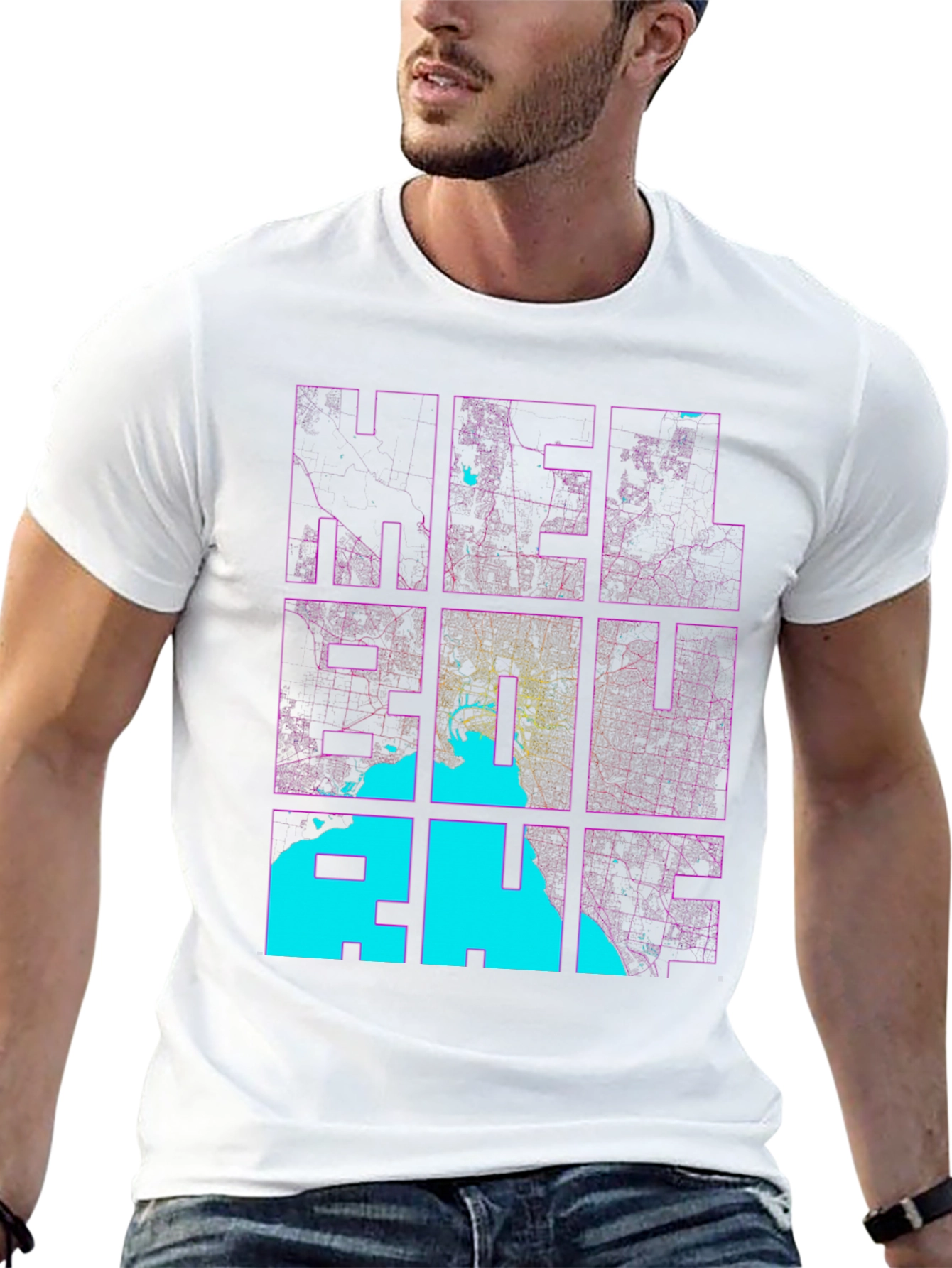 Melbourne Graphic Print T-Shirt