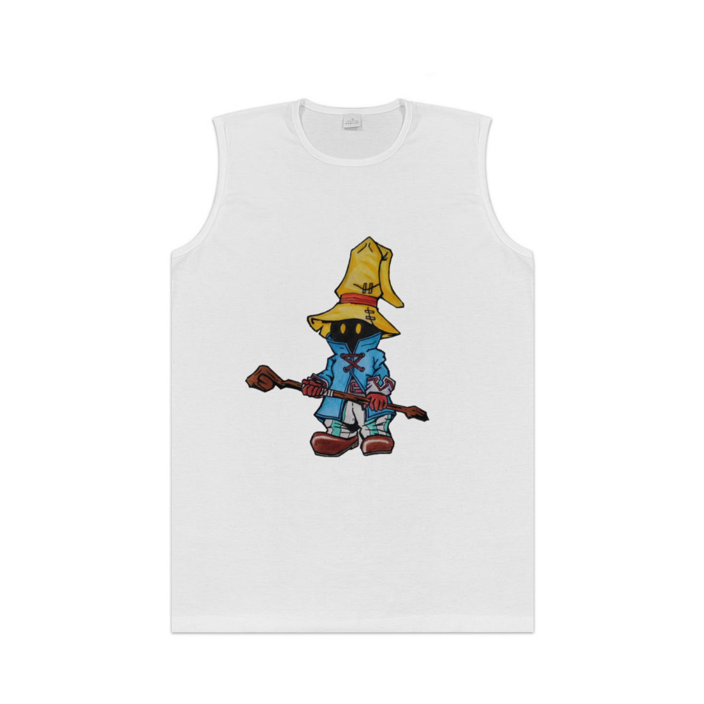 Vivi Final Fantasy Black Mage Anime Fan Sleeveless Shirt