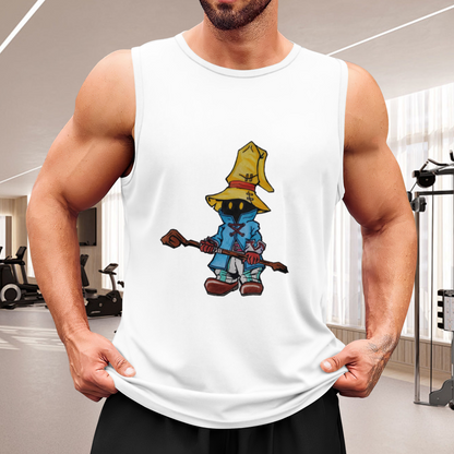 Vivi Final Fantasy Black Mage Anime Fan Sleeveless Shirt