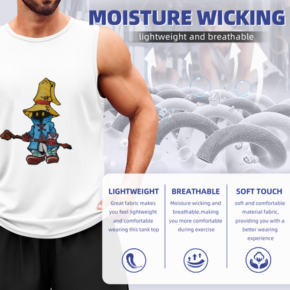Vivi Final Fantasy Black Mage Anime Fan Sleeveless Shirt