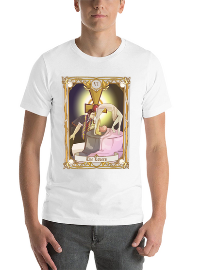 The Lovers Tarot Card Graphic T-Shirt