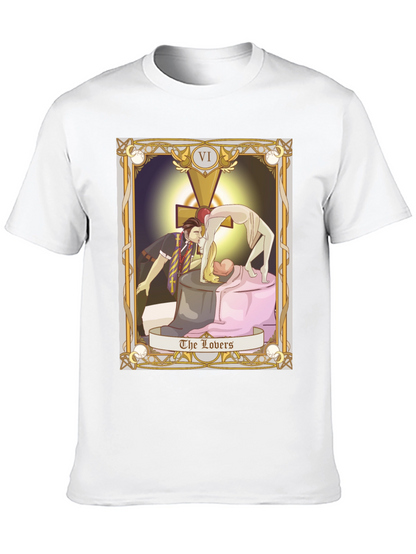 The Lovers Tarot Card Graphic T-Shirt