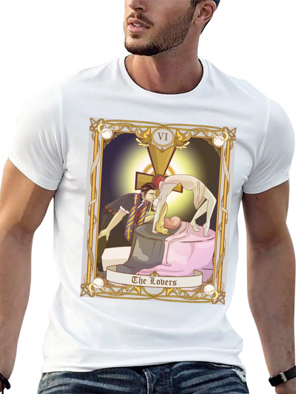 The Lovers Tarot Card Graphic T-Shirt