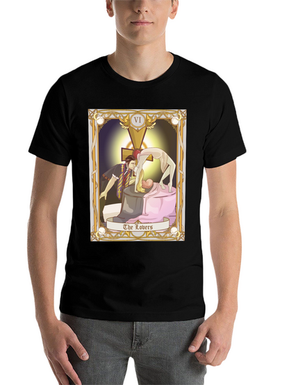 The Lovers Tarot Card Graphic T-Shirt
