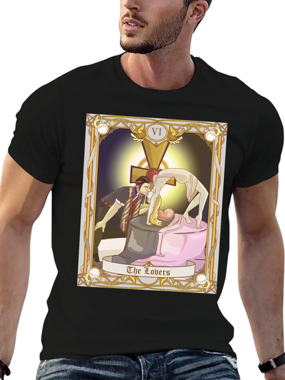 The Lovers Tarot Card Graphic T-Shirt