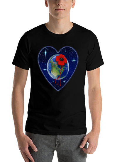 Earth Love Heart T-Shirt