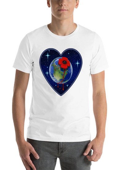 Earth Love Heart T-Shirt