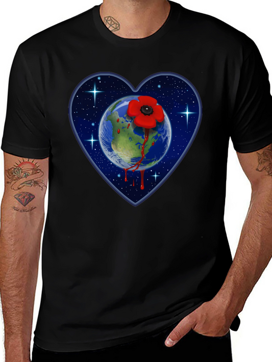 Earth Love Heart T-Shirt
