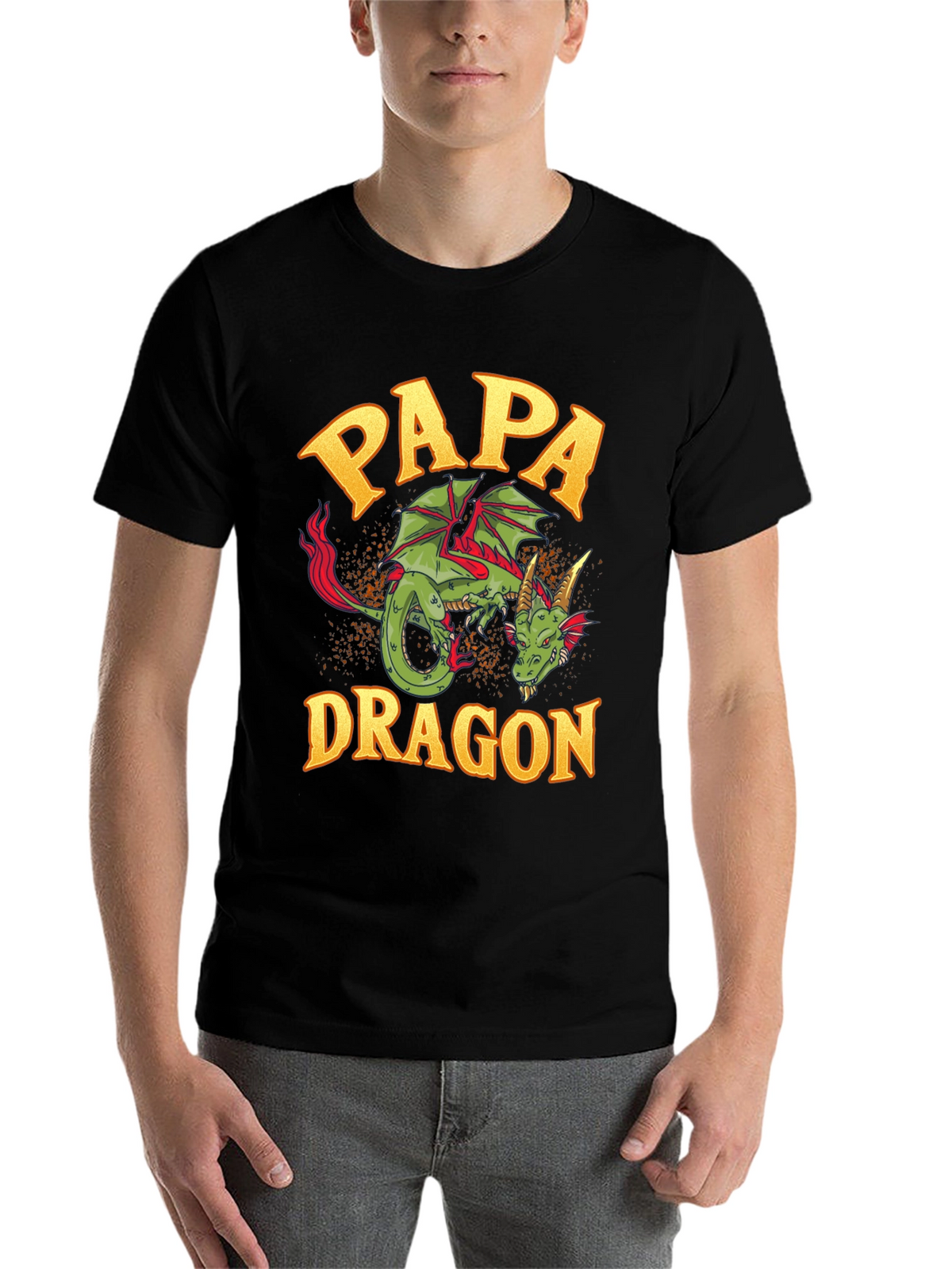 Papa Dragon Graphic Tee