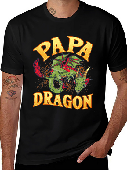 Papa Dragon Graphic Tee