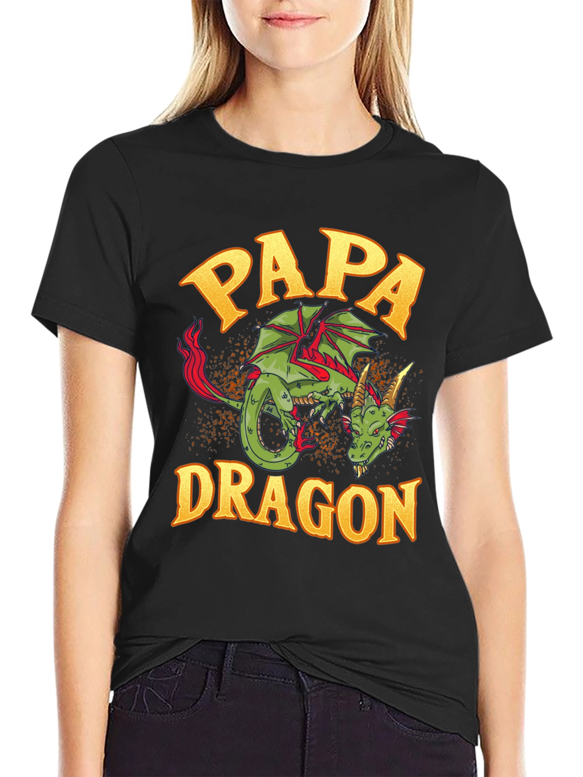 Papa Dragon Graphic Tee