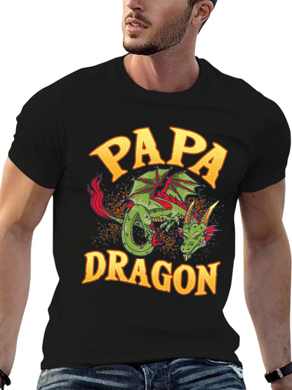Papa Dragon Graphic Tee