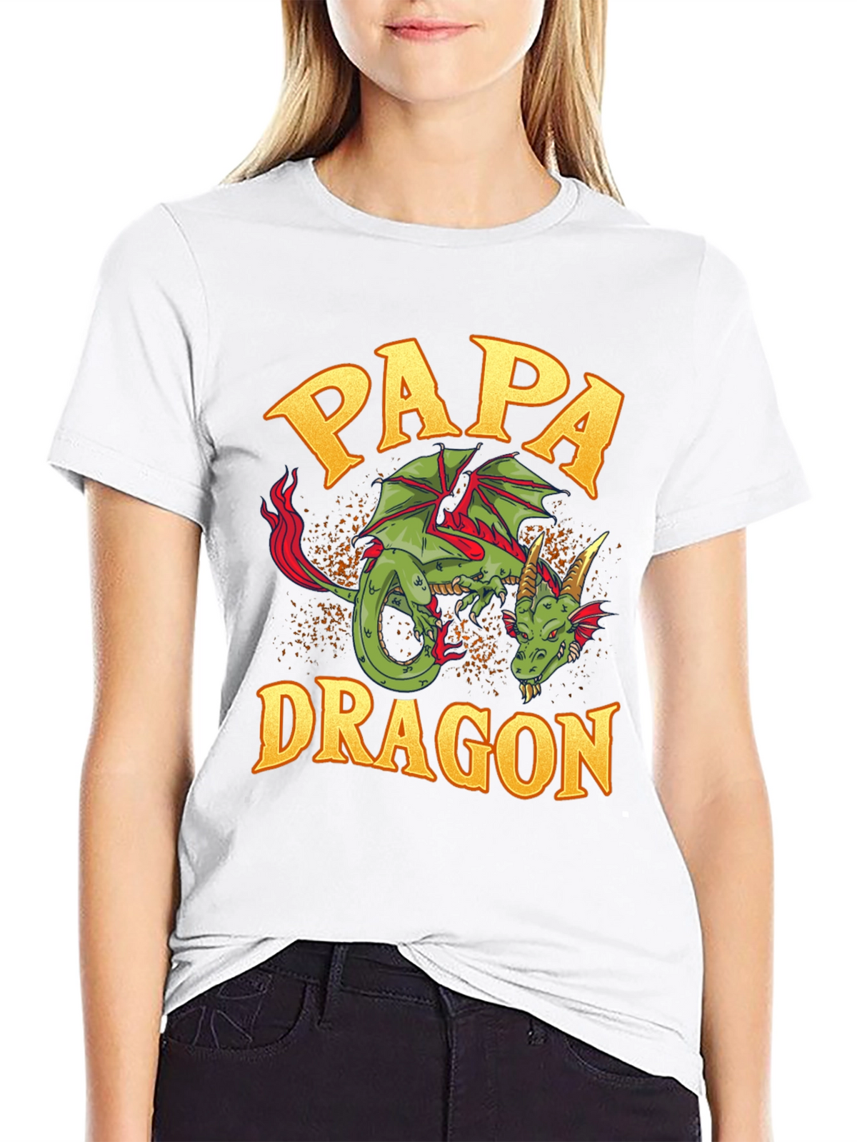 Papa Dragon Graphic Tee