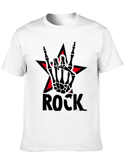 Rock Star Skeleton Hand T-Shirt